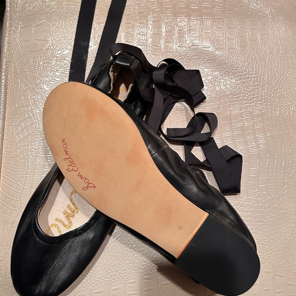 Sam Edelman ankle wrap ballet flats